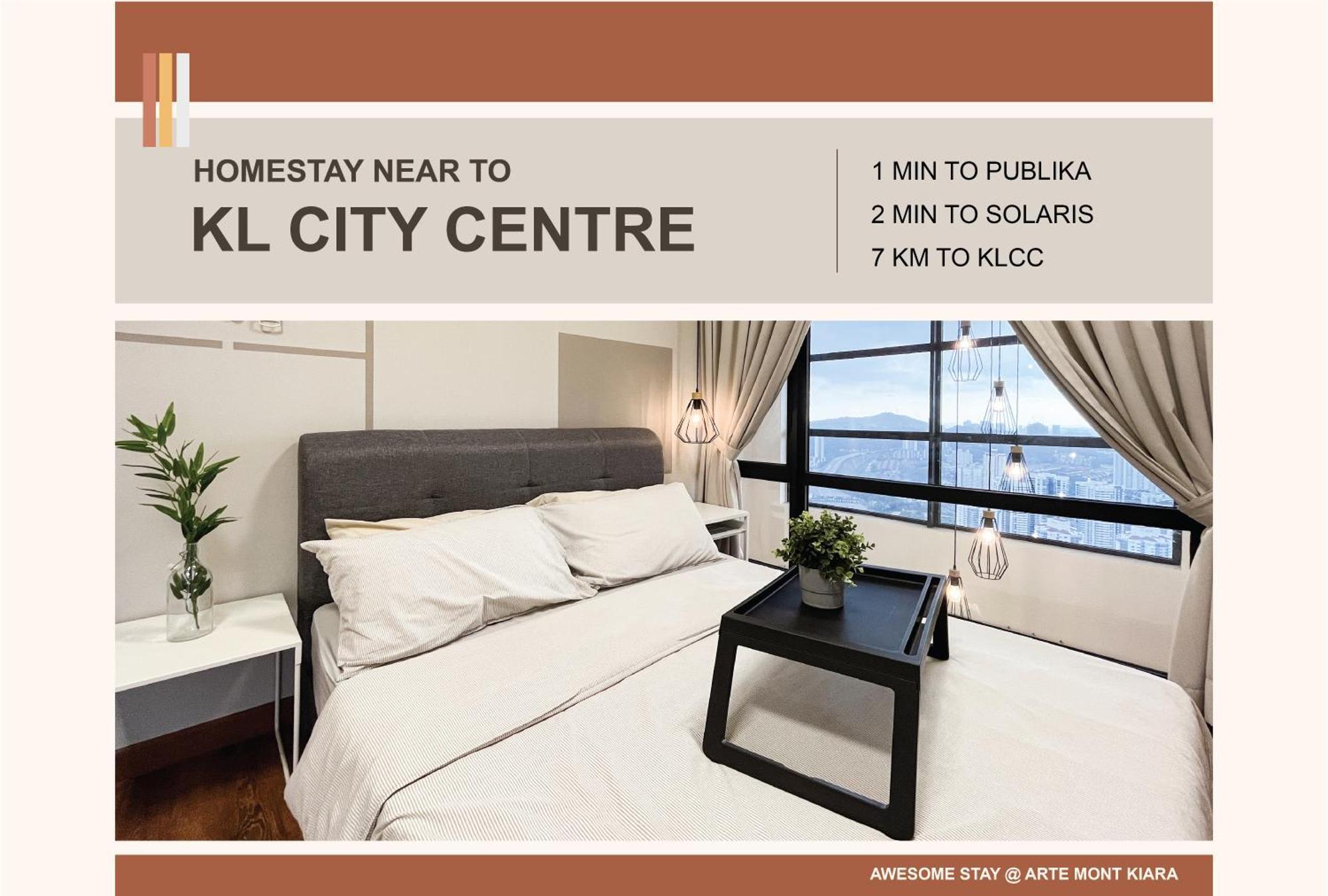 Nj Homestay At Arte Mont Kiara クアラルンプール エクステリア 写真